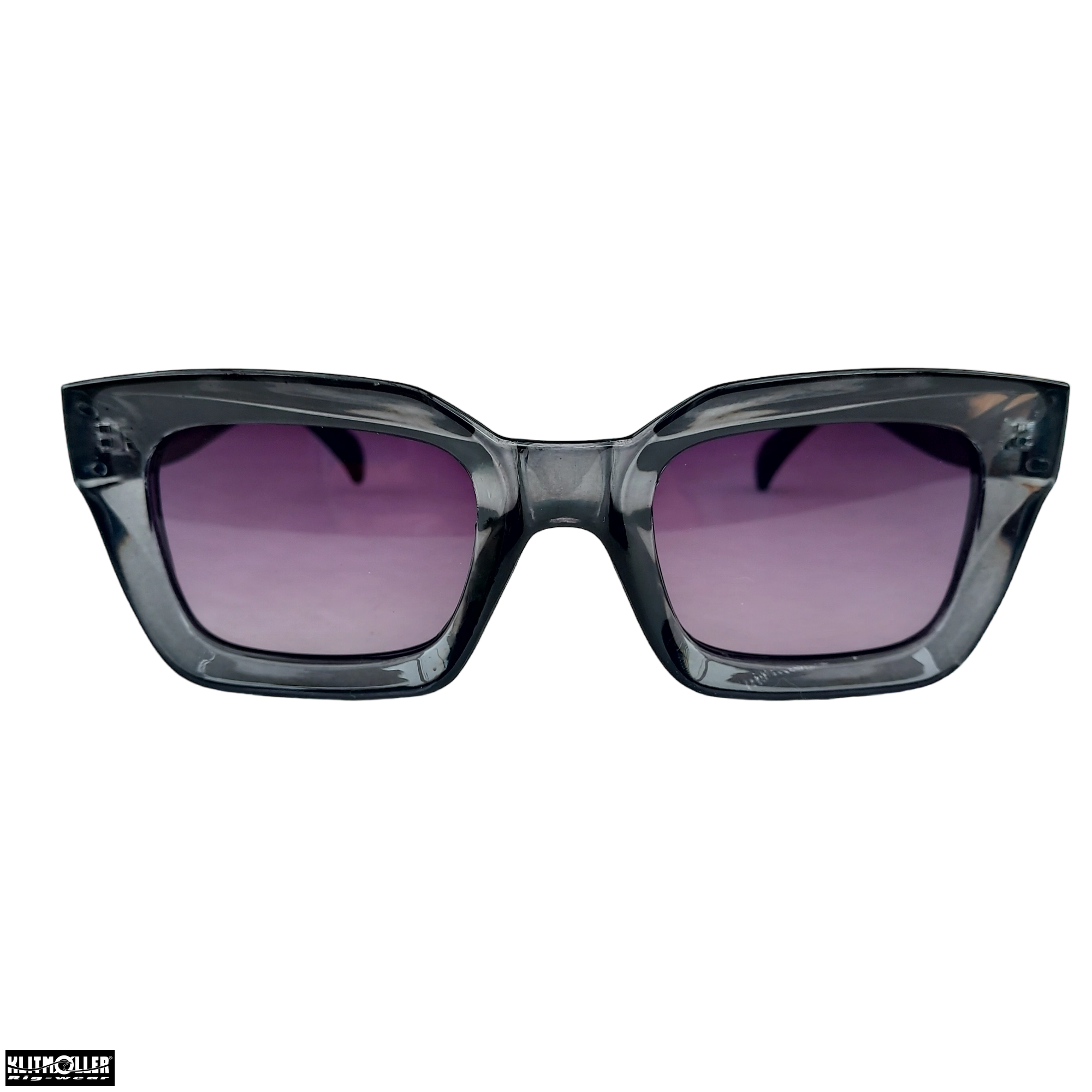 Klitmøller Solbriller - Lin Bomb - Smoke Grey Transparent Solbriller - Klitmøller Rig Wear